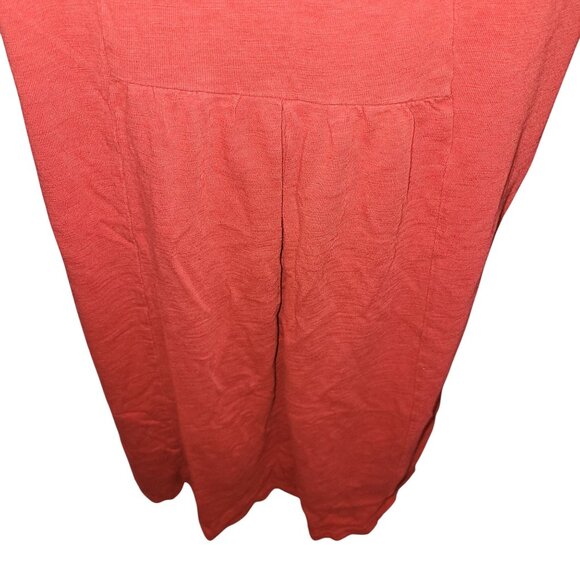 J. Jill Red Sleeveless Midi Tank Dress With Pockets Womens Size‎ M - Picture 11 of 13